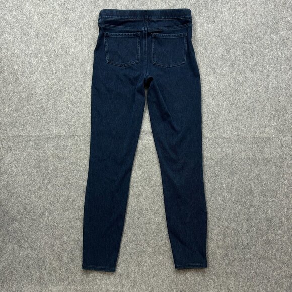 Spanx Pull On Jean-ish Ankle Leggings Jeans Women's Size Medium Medium Wash - Picture 3 of 13